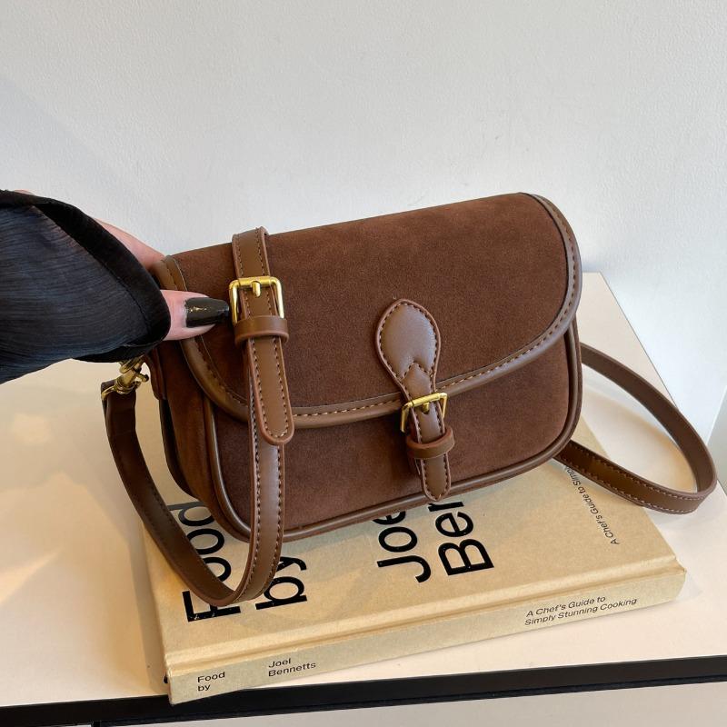 Textured light luxury small bag women's bag new popular retro messenger bag fashionable shoulder underarm bag small square bag