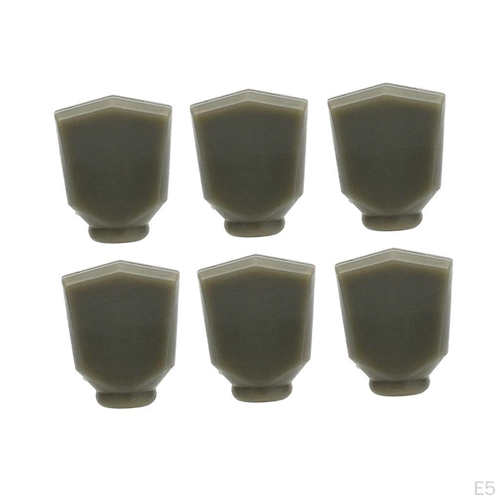 6Pcs/Set Tuning Key Peg Knobs Caps for Electric/Acoustic Guitars Replacement Parts