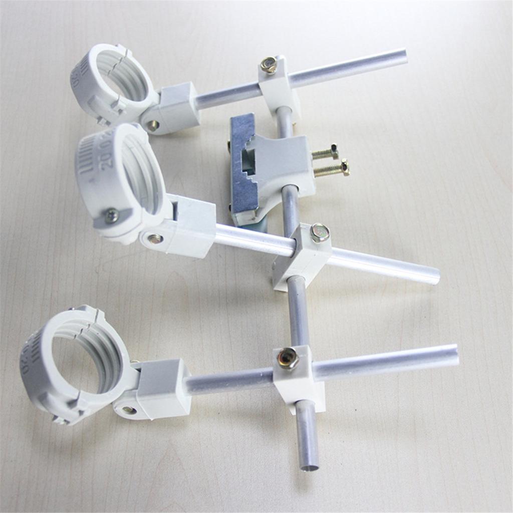 KU-Band LNB Halterung Kann bis zu vier Satelliten-LNBs für Ku-Antenne halten Eine Schüssel für Satelliten-TV-Empfänger