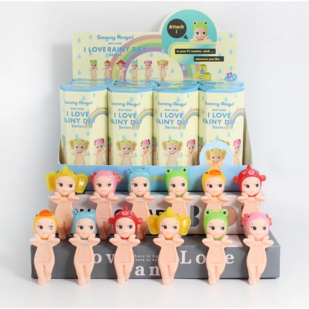 Sunny Angel Ich liebe Regentag Serie Blind Box Serie Trendiges Spielzeug Handgefertigte Desktop-Dekoration Kreatives Geschenk Puppe