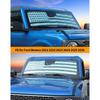 Hoolcar Windshield Sunshade Fit for Ford Bronco Accessories 2021 2022 2023 2024 2025 2026 Sun Shade Heat Shield Sun Visor for Bronco, US Flag
