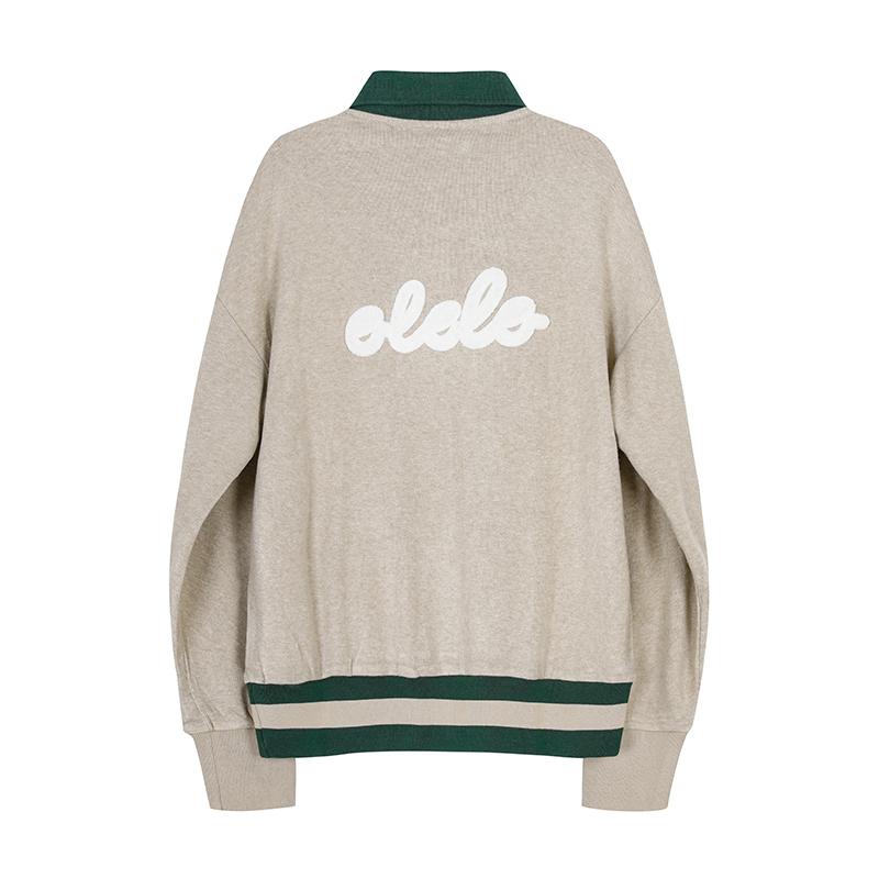 OLOLO Ls Polo De Punto - Oatmeal