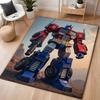 Bumblebee Battle Armor Rectangular Rug Durable Easyclean Carpet For Hallway Balcony Study Home Party Decor Halloween Gift
