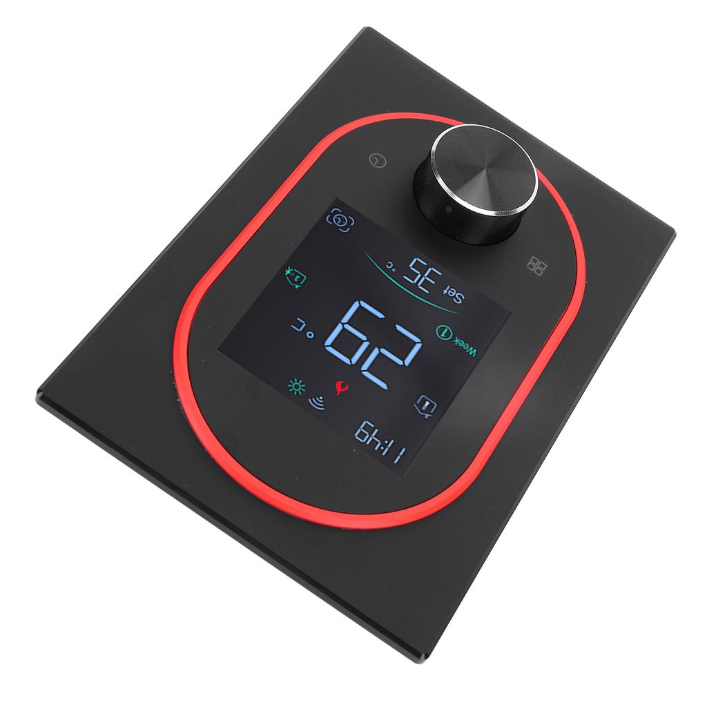 Inteligentny Kolorowy Termostat LCD Programowalny Pokrętło Dotykowy Ekran Termostat do Ogrzewania Wody z Aplikacją