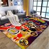 Mighty Morphin Power Rangers Pattern Rug, Indoor/Outdoor Mat, for Picnic, Gameroom, Bedroom, Office, Living Room, Home Decor Carpet, Birthday Gift