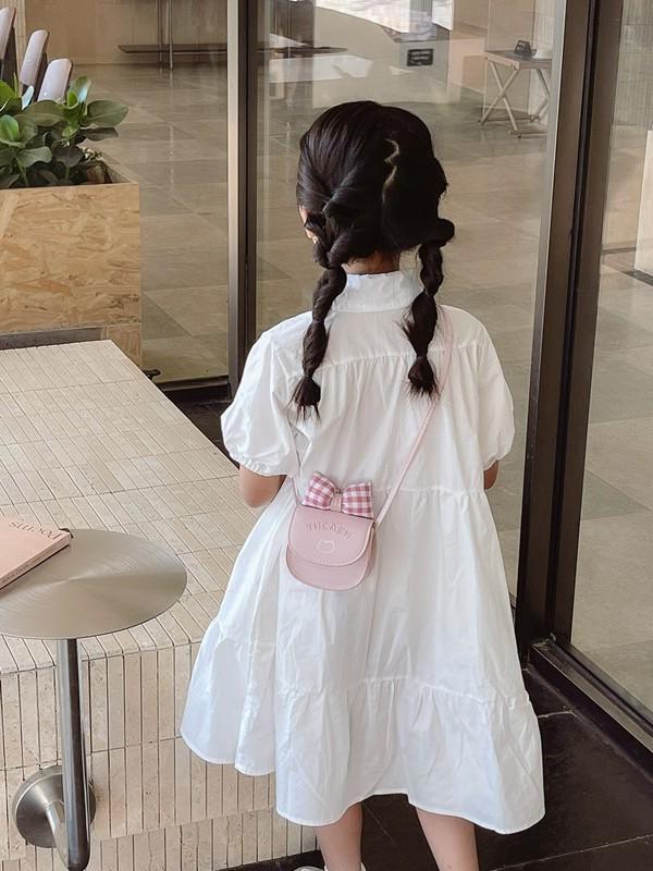 2025 Fashion Girl's Princess Coin & Kitten Shoulder Bag - Cute Small Crossbody for Kids