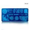 Nail Art Stamping Plates Stencils Lace Flowers Beauty Stamp Polish Printing Nail Art Templates