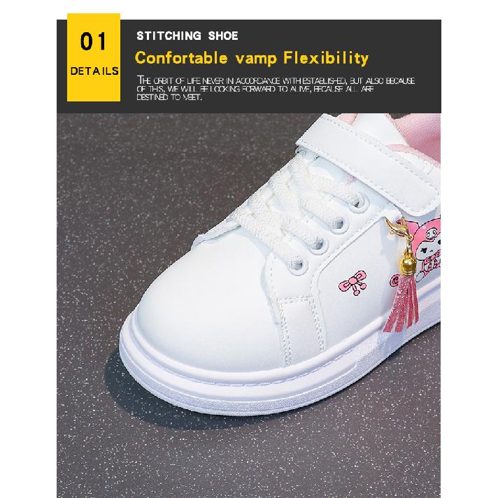 Kuromi shoes shoes for kids girls sneakers skate white shoes for kids size 25-36