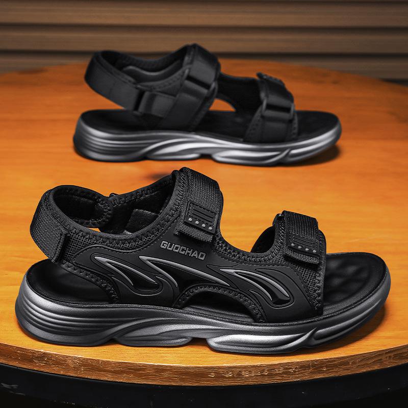 Summer sandals men's 2025 new youth leisure older children junior high school students lightweight non-slip boys beach men's shoes