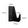 Floor Standing Jack Rack Wall Mounted Storage Rack, Wall Storage Rack, Trailer Accessory Tool Rack, QC-QJD-02