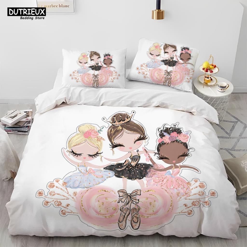 3D Bed set Beautiful Beach Bedding Bed Sets Modern Quilt Cover+pillowcases Winter California King Bedding Sets Jogo De Cama Bed