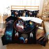 Dream Catcher Wolf Series Bedding Two Or Three-Piece Digital Set