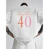 European Size Men's Drop-Shoulder T-Shirt, Chapter 40, Double-Sided Print Men's Loose Fit T-Shirt,New Trendy Style Men's Apparel,Men's Essential Front