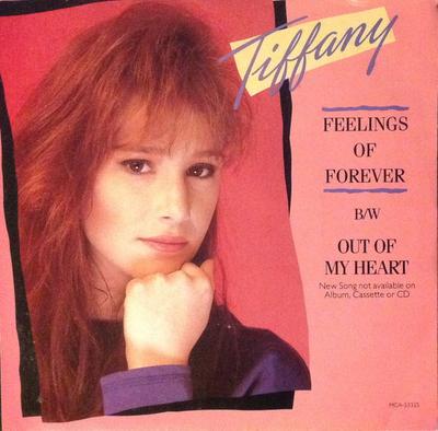 7inch Record TIFFANY - Feelings Of Forever MCA53325 MCA Records 1988 Canada Pop Used