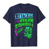 Attack Of The Vegan Zombies Vegetarian Halloween TShirt Cotton Unisex Top TShirts Custom Tops Tees Camisa
