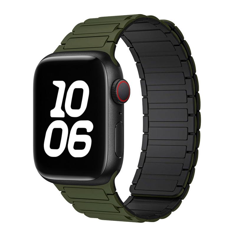 Zhang Jingyi Magnetisches Silikonarmband für Apple Watch S9/8/iWatch10 Ultra
