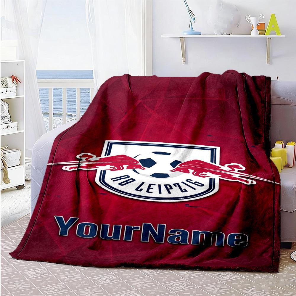 RB Leipzig Personalisierbare Decke Mit Ihrem Namen Leichte Personalisierbare Decke Ultraweiche Wohndecke Für Sofa Bett Bürostuhl Stuhl Vier Jahreszeiten Mehrzweck