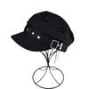 Hat Female Autumn and Winter Hipster Pentagram Military Hat Navy Cap Male Literary Flat Top Octagonal Hat Painter
