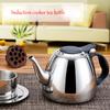 1.2L High Quality Induction Cooker Tea Pot Creative Kitchen Tools Stainless Steel Water Kettle Flat Bottom Coffee Kettle
