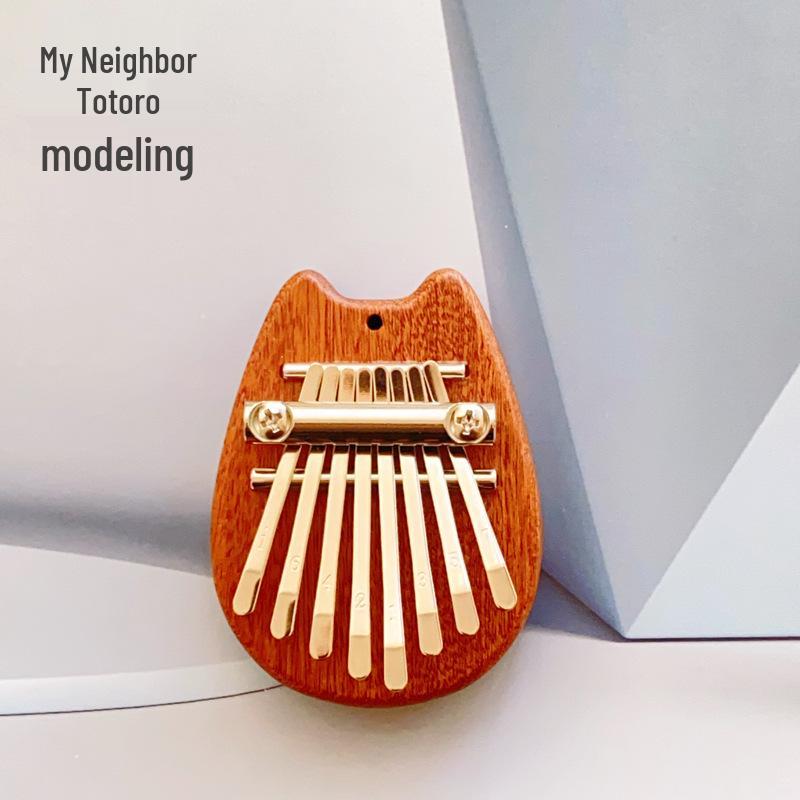 8-Note Mini Kalimba Thumb Piano - Compact Musical Instrument & Practical Gift