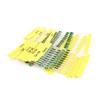 Surtido de inductores de anillo de color de 120 piezas, 1/4 W, 0307, 0,25 W, 1 UH-1 MH uH, inductancia de rueda de color