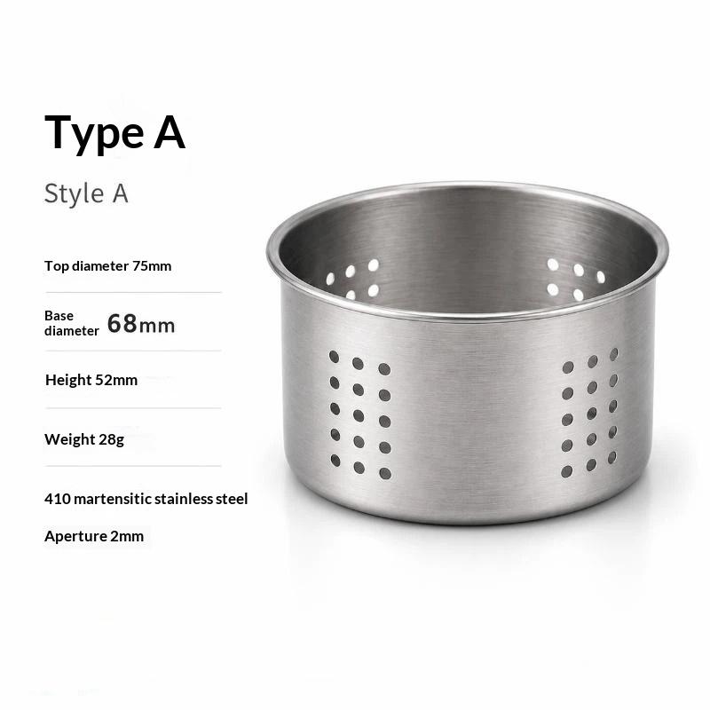 Hot Sale 304 Stainless Steel Fine Mesh Tea Infuser Foldable Handle Clip Design Reusable Loose Leaf Strainer For Mugs And Teapots