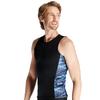 Men Wetsuit Vest Surfing Tops Water Sports Swimsui Vest Diving Sleeveless Vest for Canoeing Swimming L