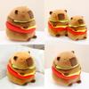 Capybara Plush Toy Stuffed Animal Pillow Soft Short Plush Gift For Girls