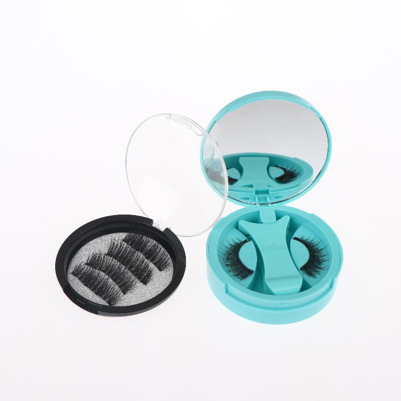 Professionelles Magnetisches Wimpern-Kit 3D-Wimpern Mit Applikator Langes Dichtes Wimpernset Für Abendgarderobe