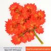 Artificial Red Maple Leaf Branch for Decoration and Landscaping
