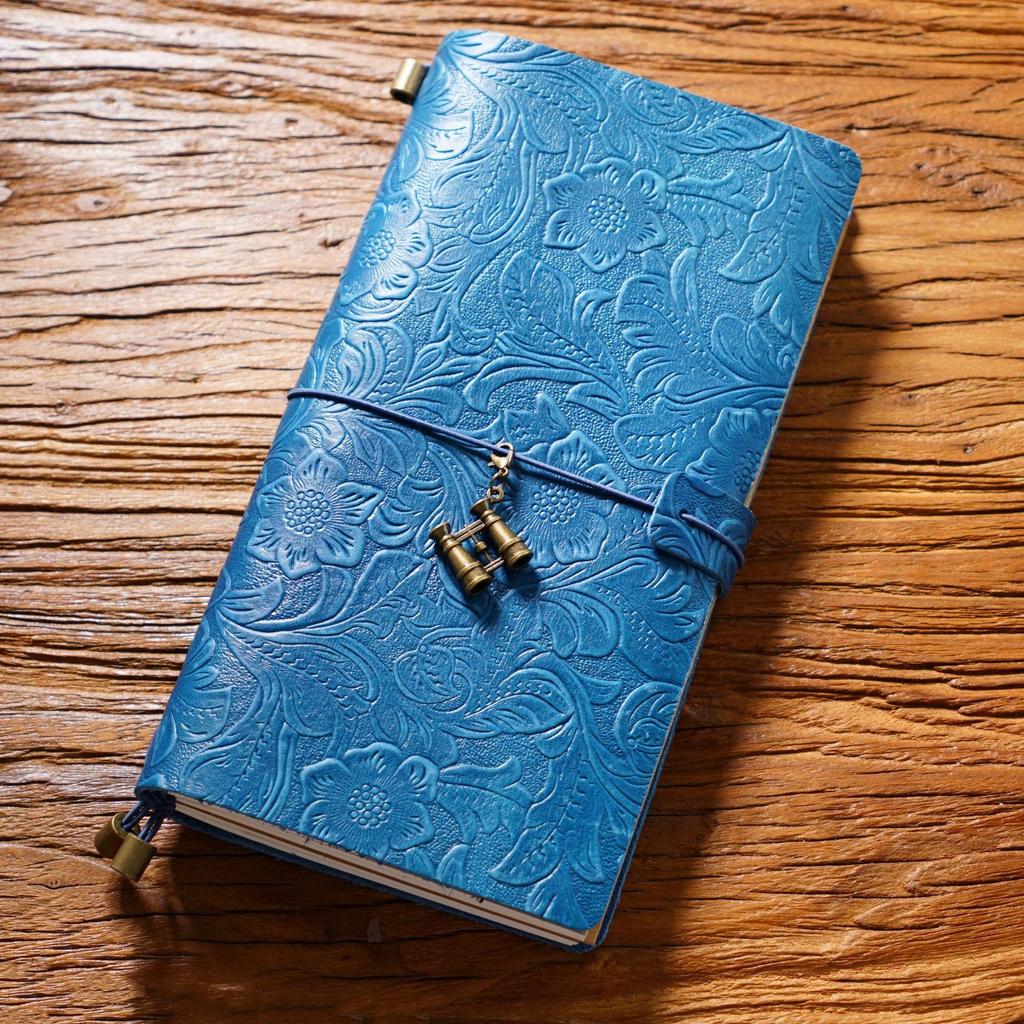 2026 Retro Carved Cowhide Travel Notepad Handmade Notebook Stationery Handbook Creative Diary