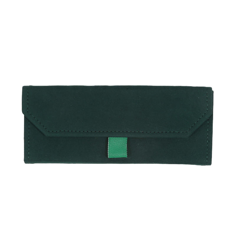 1pc Velvet Triangle Folding Glasses Women Case Elegant Sunglasses Case Purse Hard Men Soft Elegant Reading Glasses Box Glasses