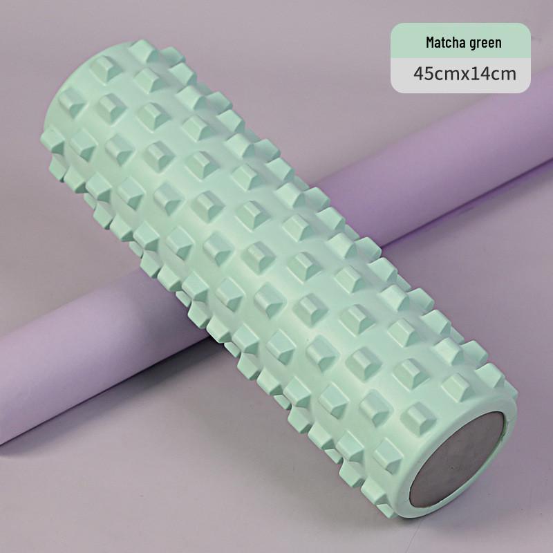 Zf1 45cm 2-in-1 Foam Roller & Wolf Teeth Stick for Yoga, Fitness, Muscle Massage & Stretching