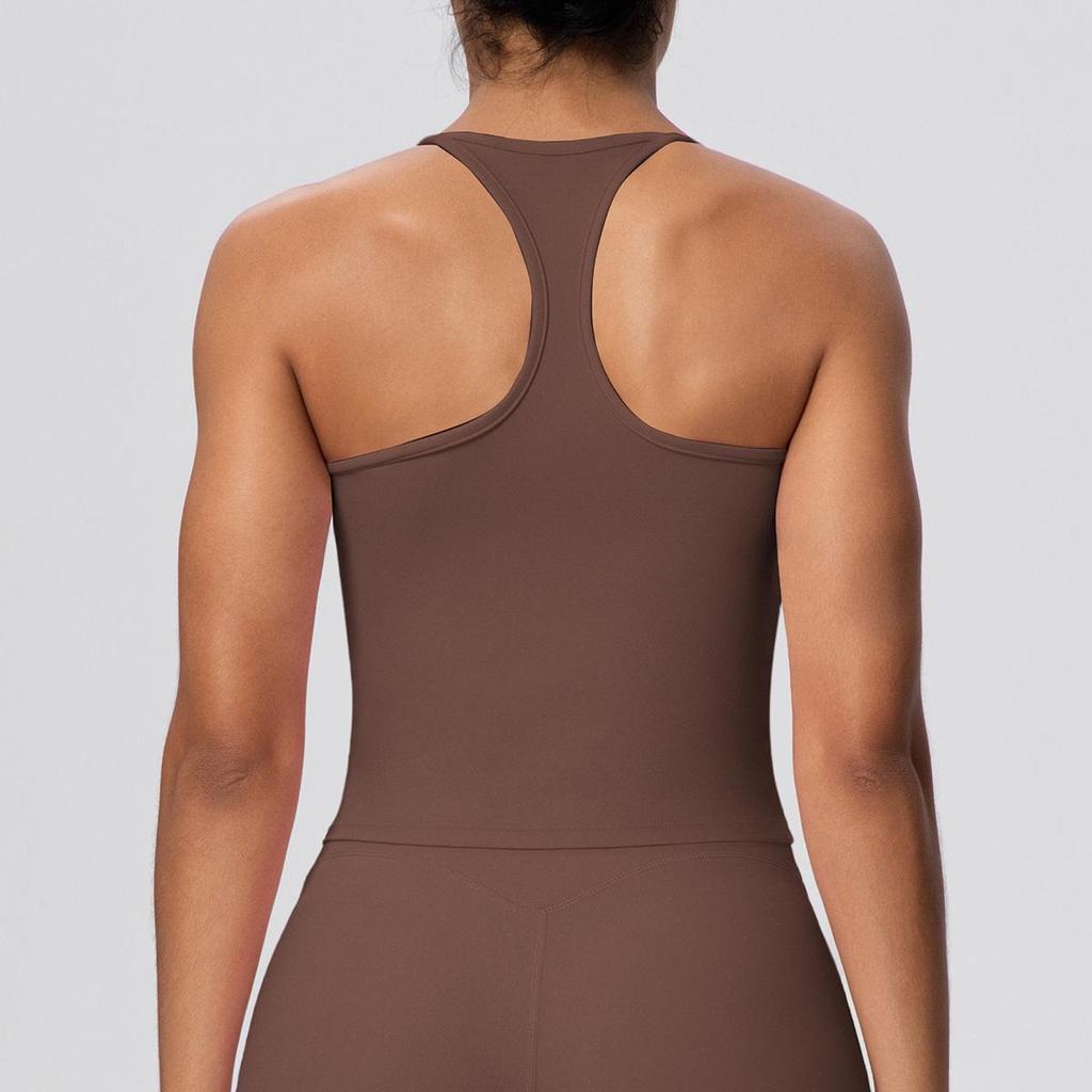 Cloud-like Quick-drying Cross-strap Y-back Sports Vest for Running & Yoga