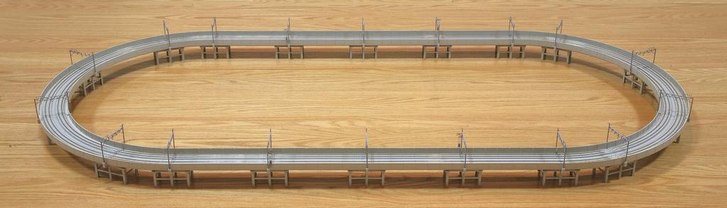 KATO N Gauge V13 Double Track Elevated Track Basic Set (R414381) 20-872 Railway Model Rail Set