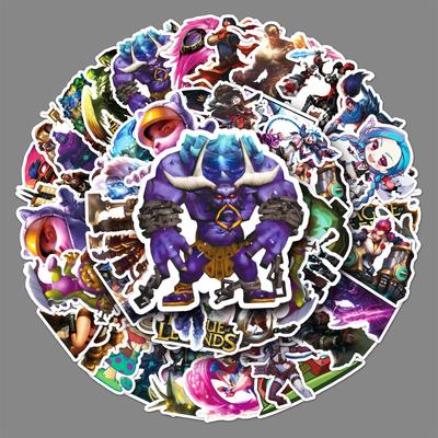 50 Pieces of Graffiti Personalized Game Waterproof Decorative DIY Skateboard Mobile Phone Case Suitcase Stickers