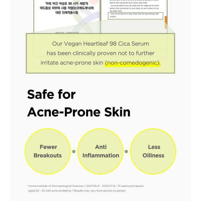 ma:nyo Our Vegan Heartleaf 98 Cica Serum