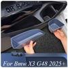 Car Door Storage Box For Bmw X3 G48 2025+ TPE Gate Slot Anti Dirty Storage Organizer Tidying Car Accessories