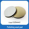 Self-Adhesive Japanese Wool Car Polishing Pad - Scratch Repair & Detailing Disc.