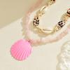 Natural Gravel Necklace European and American Jewelry Women's Bohemian Simple Fashion Marine Shell Sweater Chain