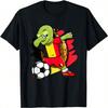 Dabbing Turtle - Belgium Soccer Fans Jersey Belgian Football T-Shirt