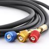 R22 R134A AC Refrigerant Charging Hoses 1/4 Inch SAE Freon Charging Hose Set  AC System Tool