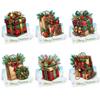 6 Pcs DIY Rhinestone Painting Birthday Gnome Greeting Card Kit 5D Rhinestone Art Birthday Cards for Adults Kids Anniversary Holiday Gifts