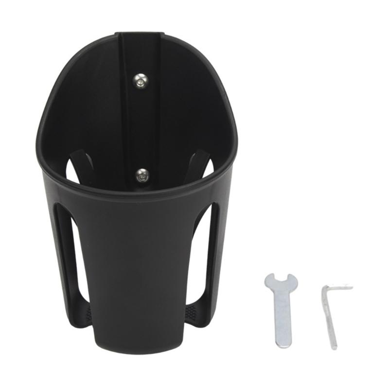Motorcycle Scooter Cup Holder with Strong Stability & Quick Release Function Adjustable Width Cup Mount Simple Installs