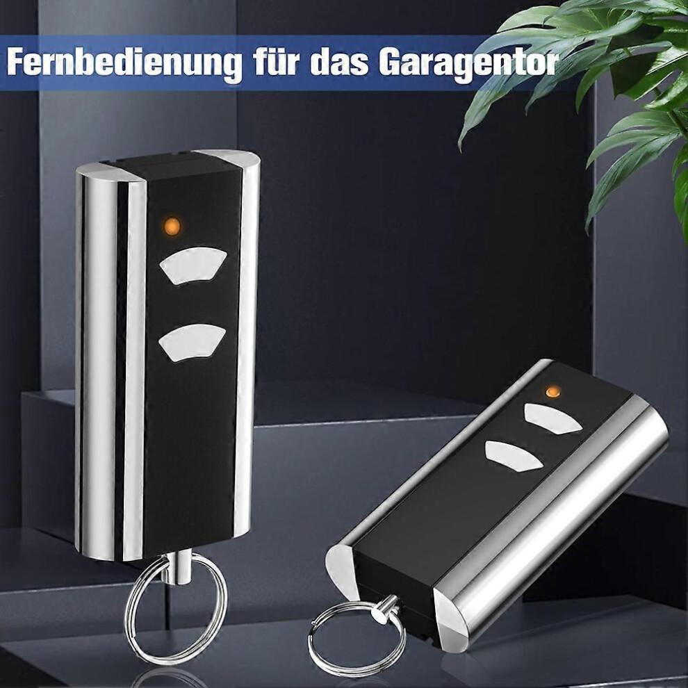 NORMSTAHL RCU 433 2K Garage Door Remote Control, 433.92 MHz Rolling Code Transmitter