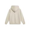 Li-Ning Solid Color Plus Velvet Hooded Pullover Sweater Men Tops Mist-Khaki AWDT747-1