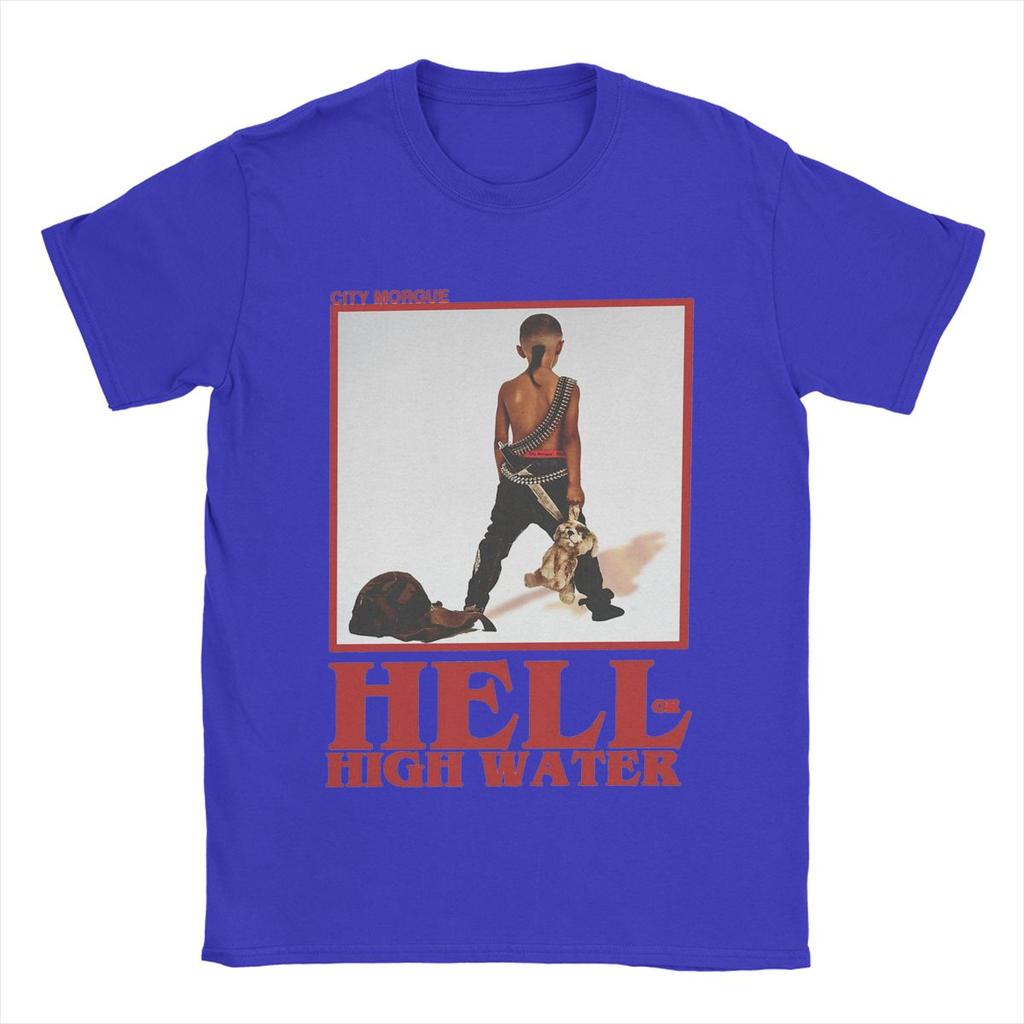 Casual City Morgue T-Shirt for Men Round Collar Cotton T Shirts Short Sleeve Tee Shirt Printing Clothes