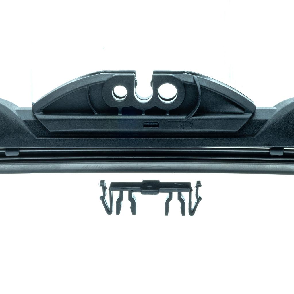 Hybrid-Scheibenwischer für Autos Multiclip Easy-Click 9 Adapter - 650 mm