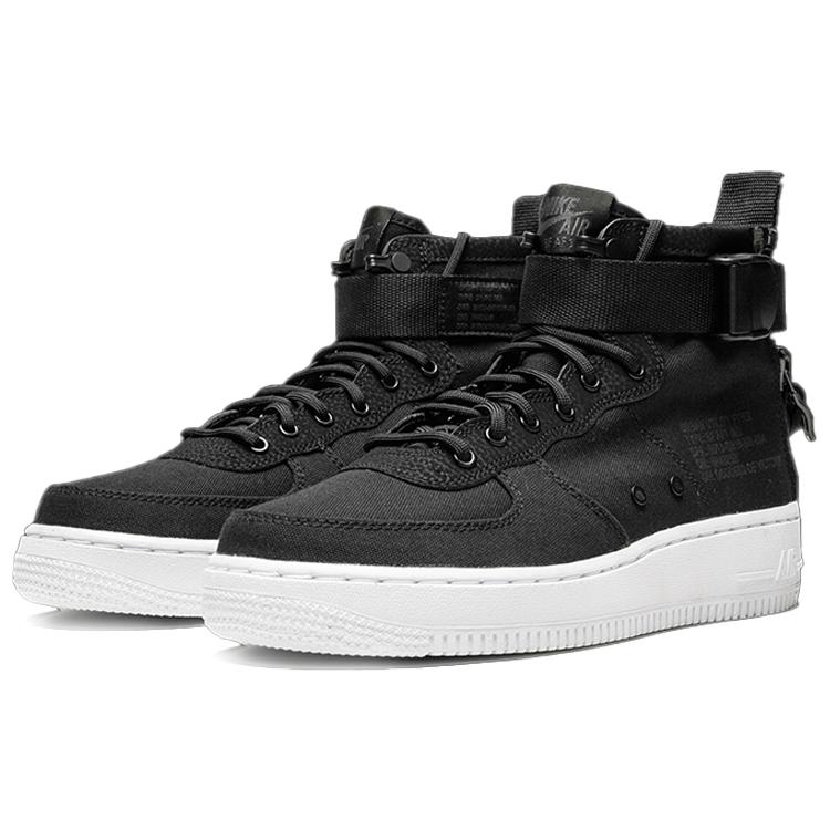 Nike SF Air Force 1 Mid Nero Antracite Bianco GS AJ0424-004
