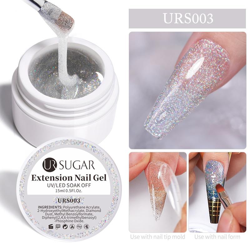 Phototherapy Glue, Manicure Glitter, Sequin Quick Extension, Paper Tray-Free Crystal Extension Glue